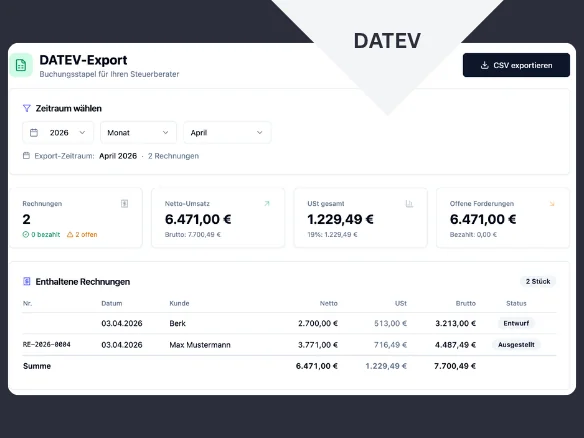 DATEV-Export